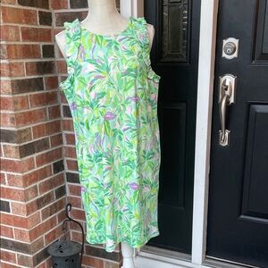 Stella‎ Parker Tropical Print Sleeveless Shift UPF 50 Dress
